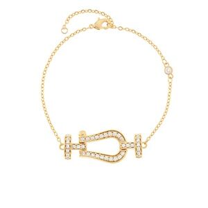 Pave Horsebit Bracelet